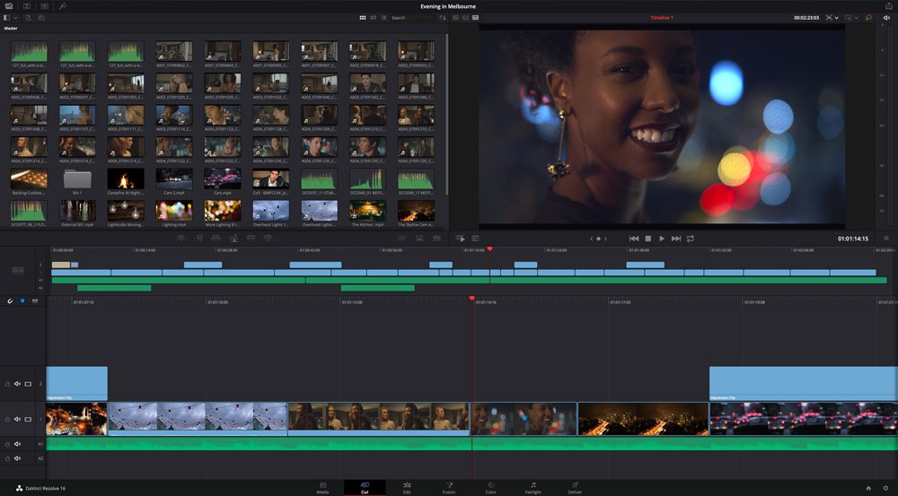 does davinci resolve support screen record